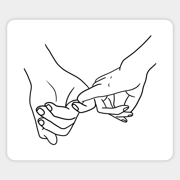 Holding Hands, Relationship, Love, Couple Sticker by logiamerch